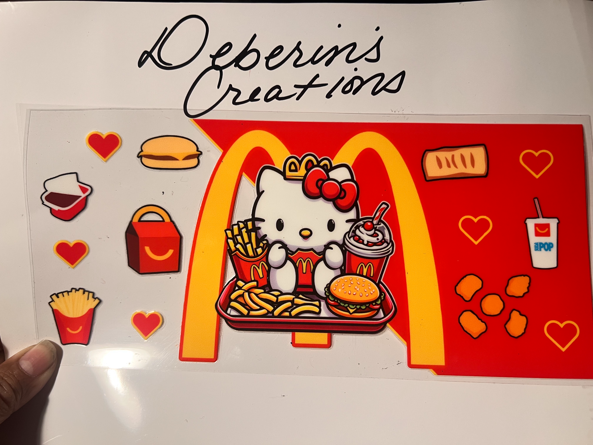 Character Food - Hk Mc D's