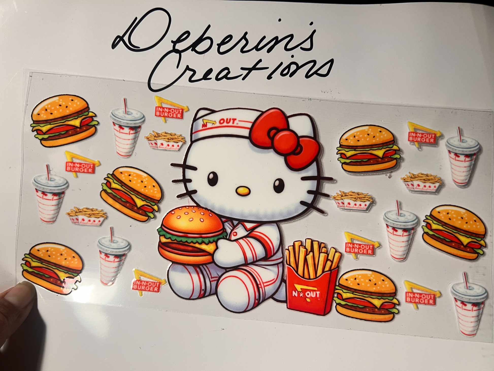 Characters Food - HK In N Out