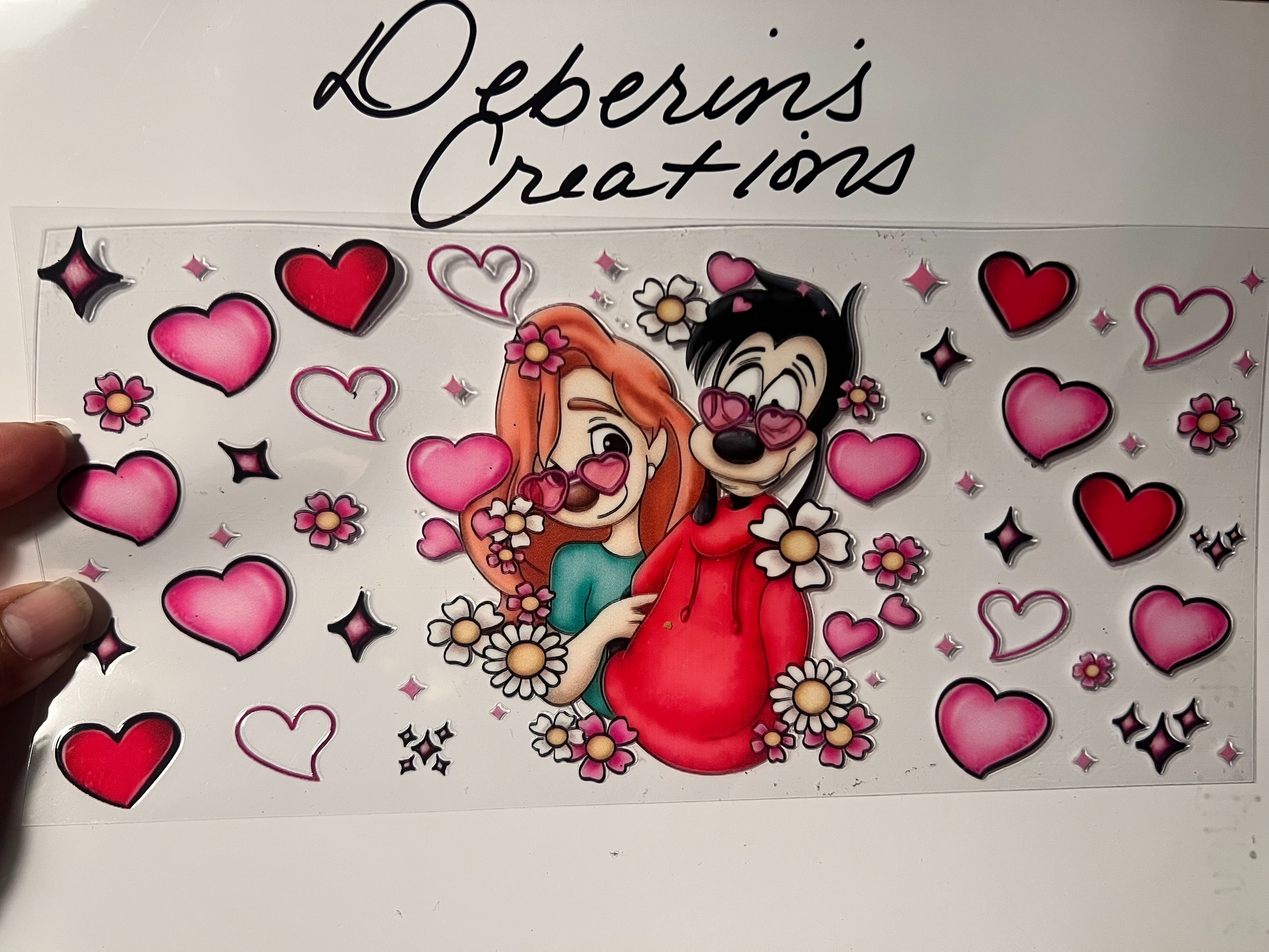 Character - Goofy Movie Hearts