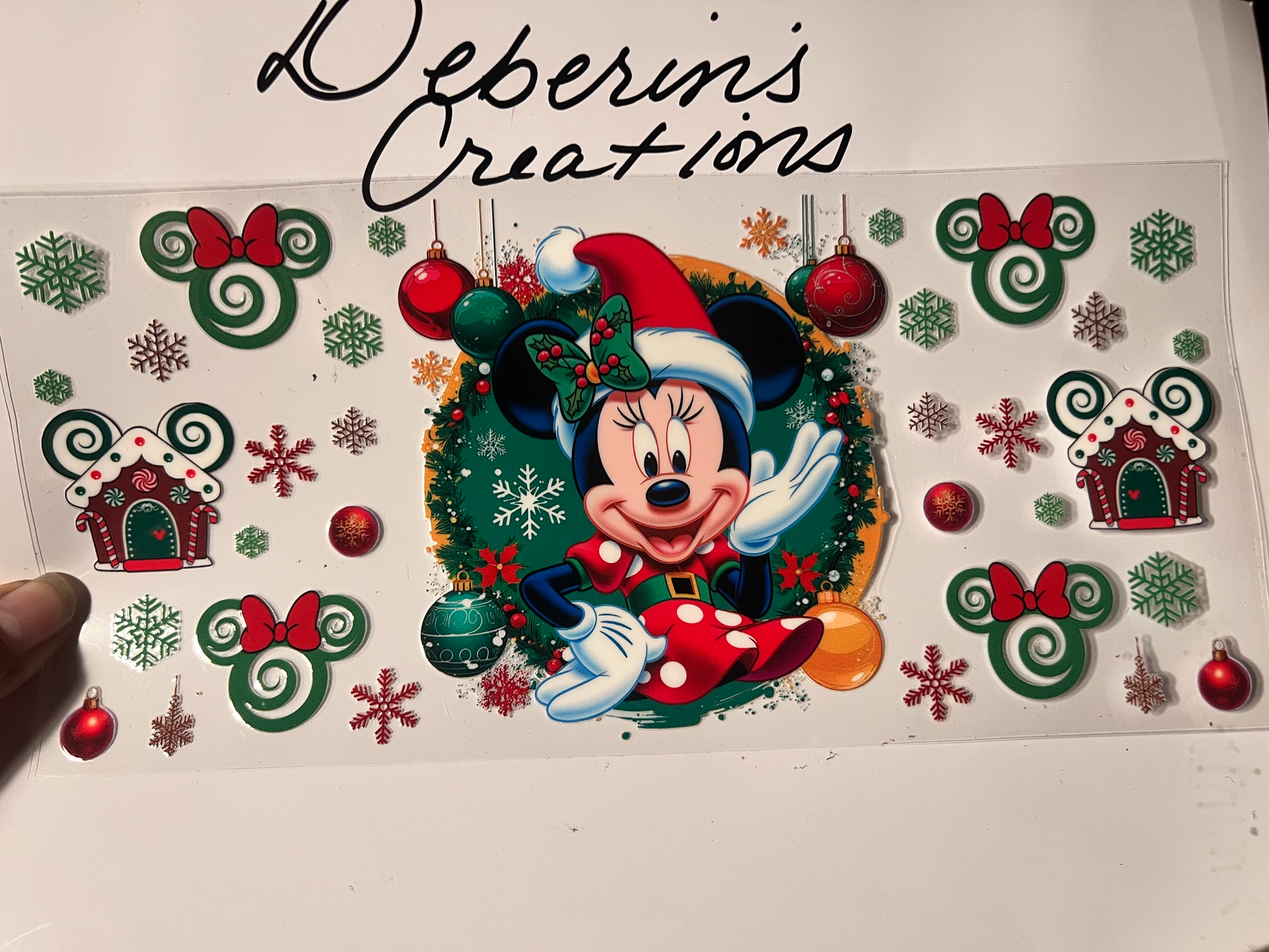 Christmas - Minnie Wreath