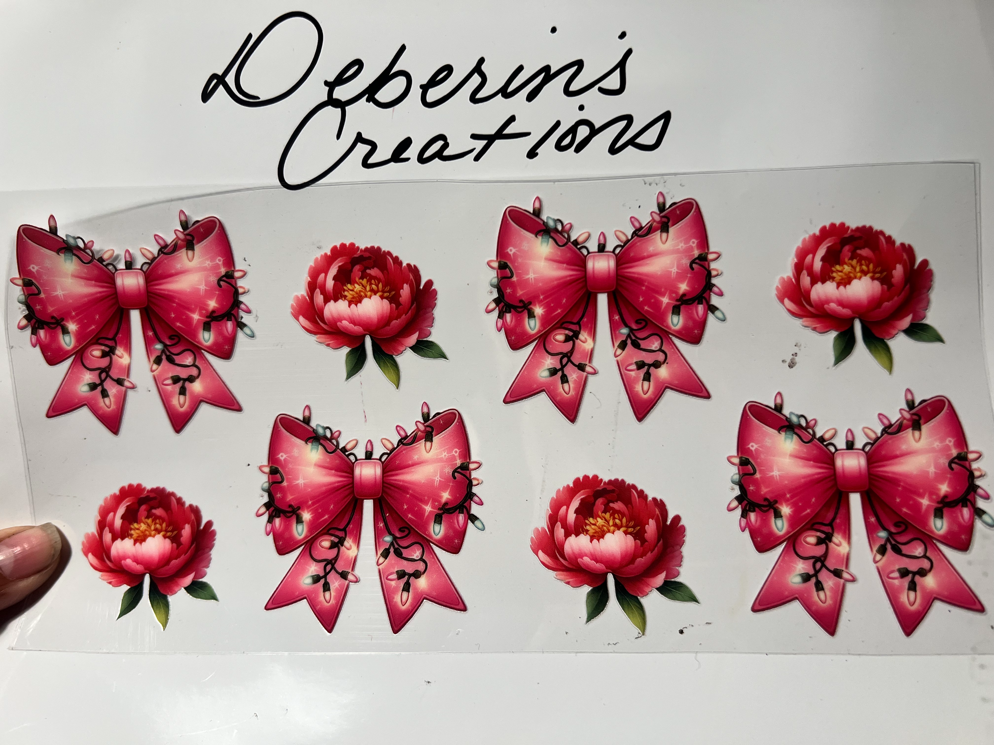 Christmas - Bows with lights