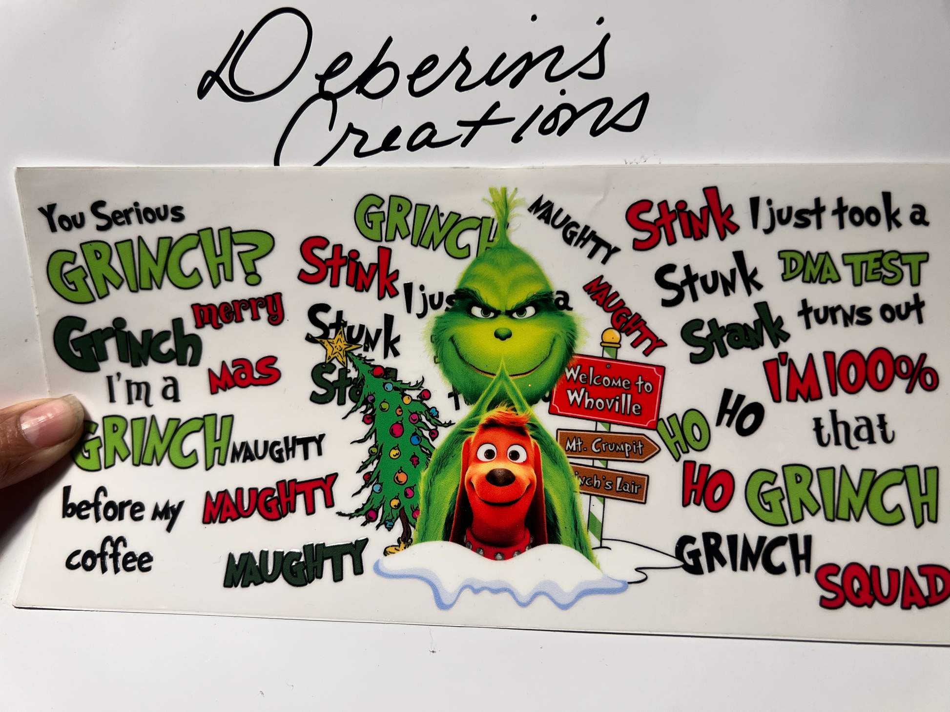 Christmas - Grinch StinkStunkStank