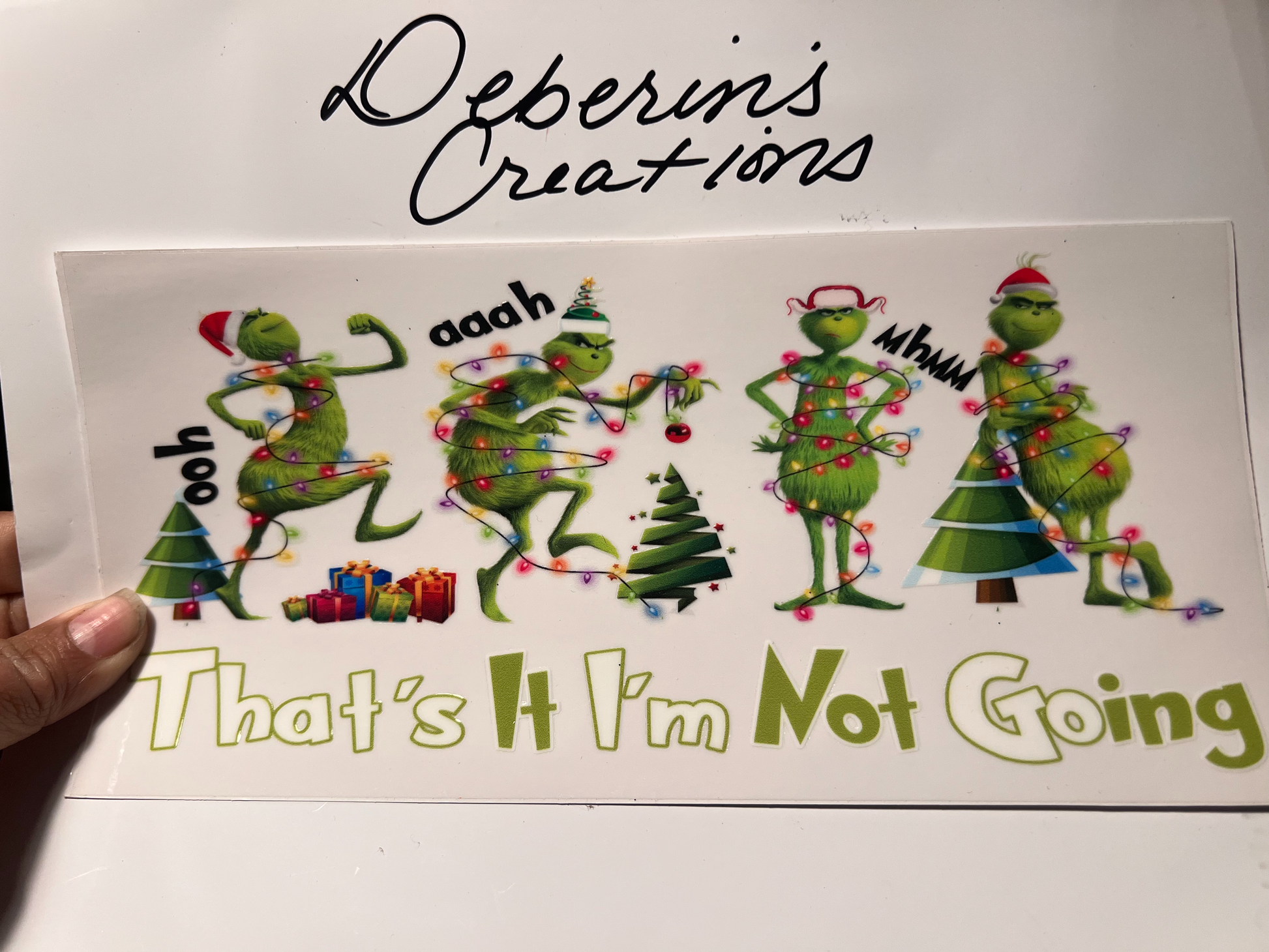 Christmas - Thats It I'm not going