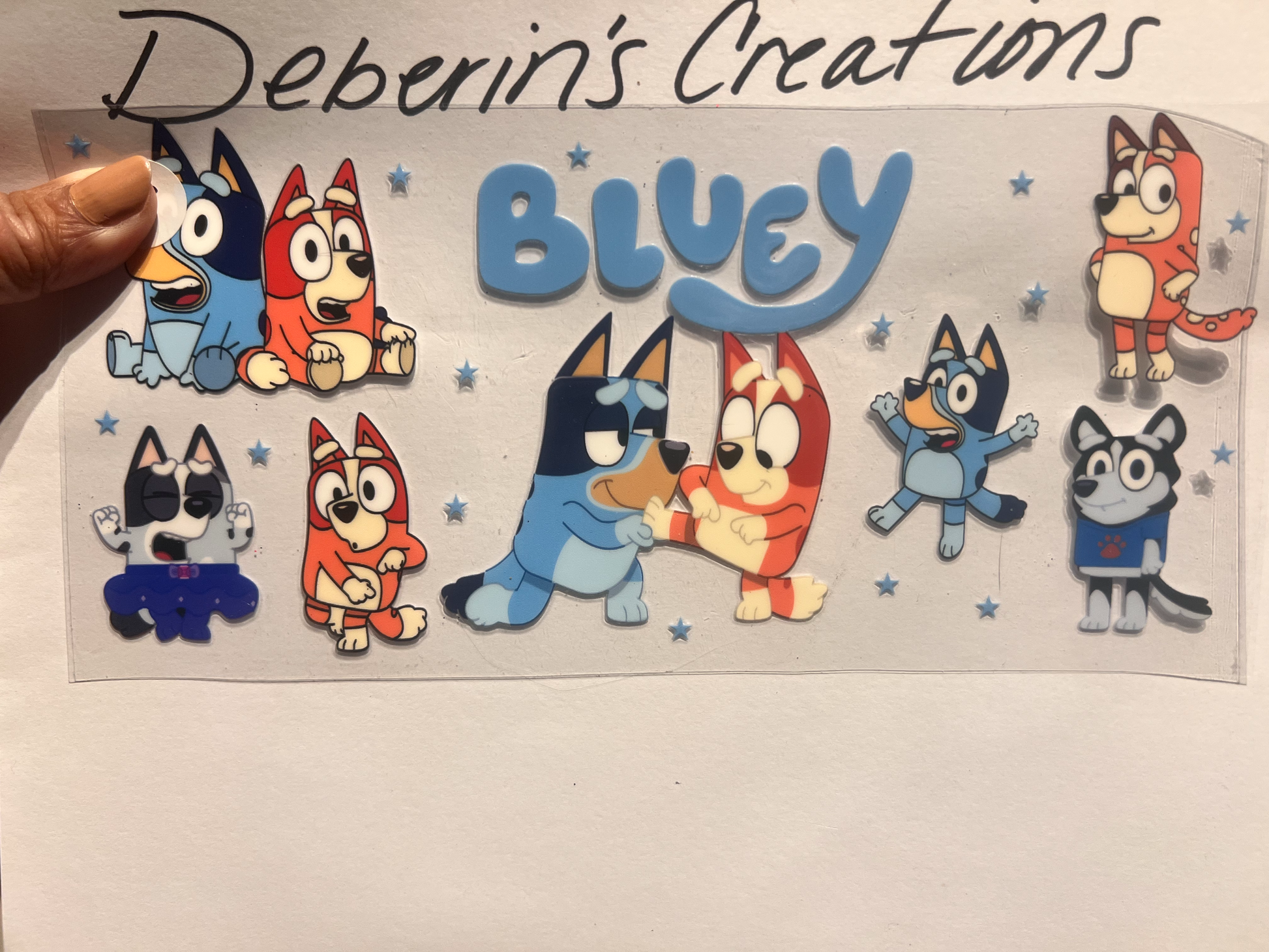 Character - Bluey Tickling feet