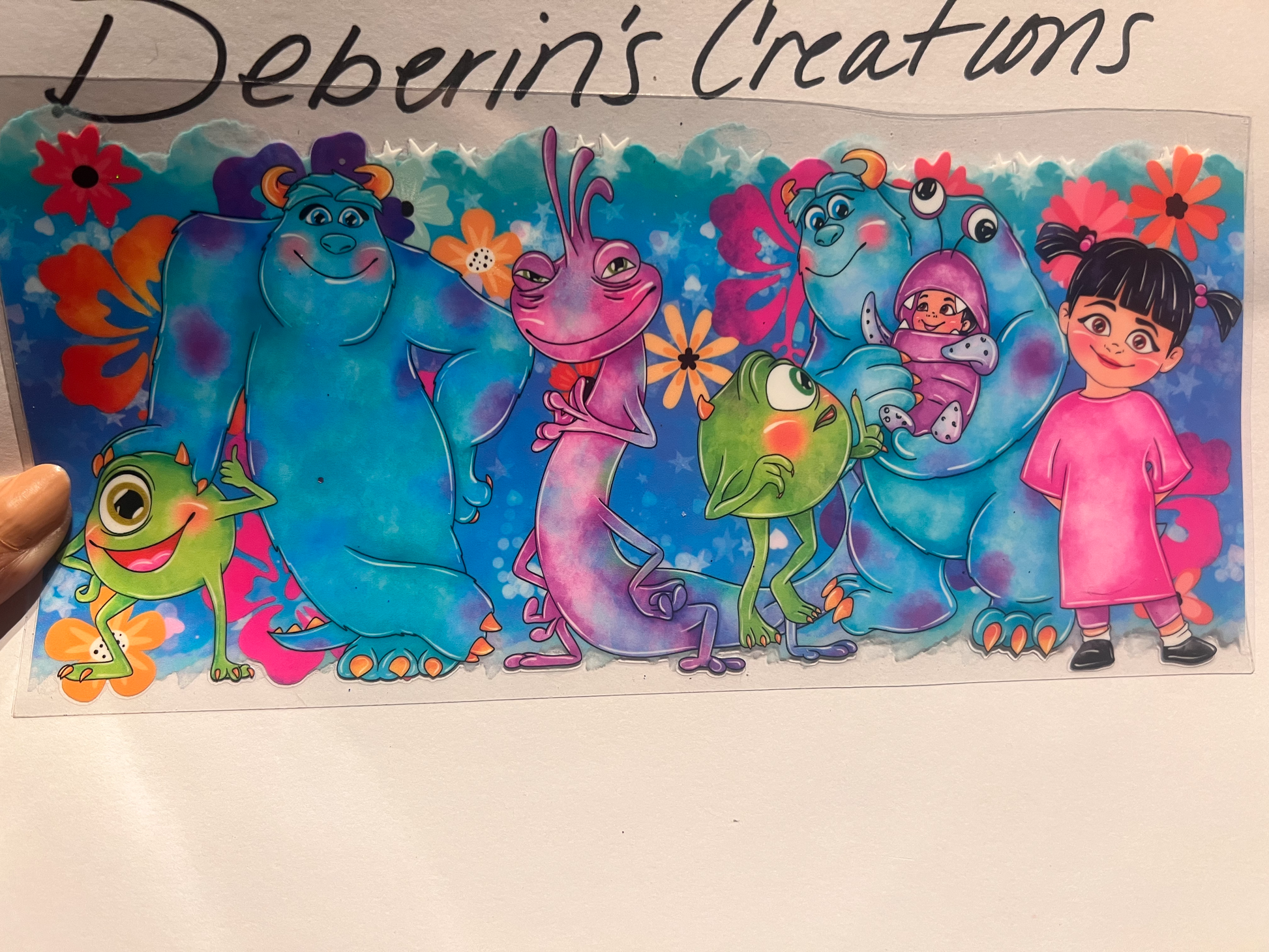 Character - Blue Monster 1