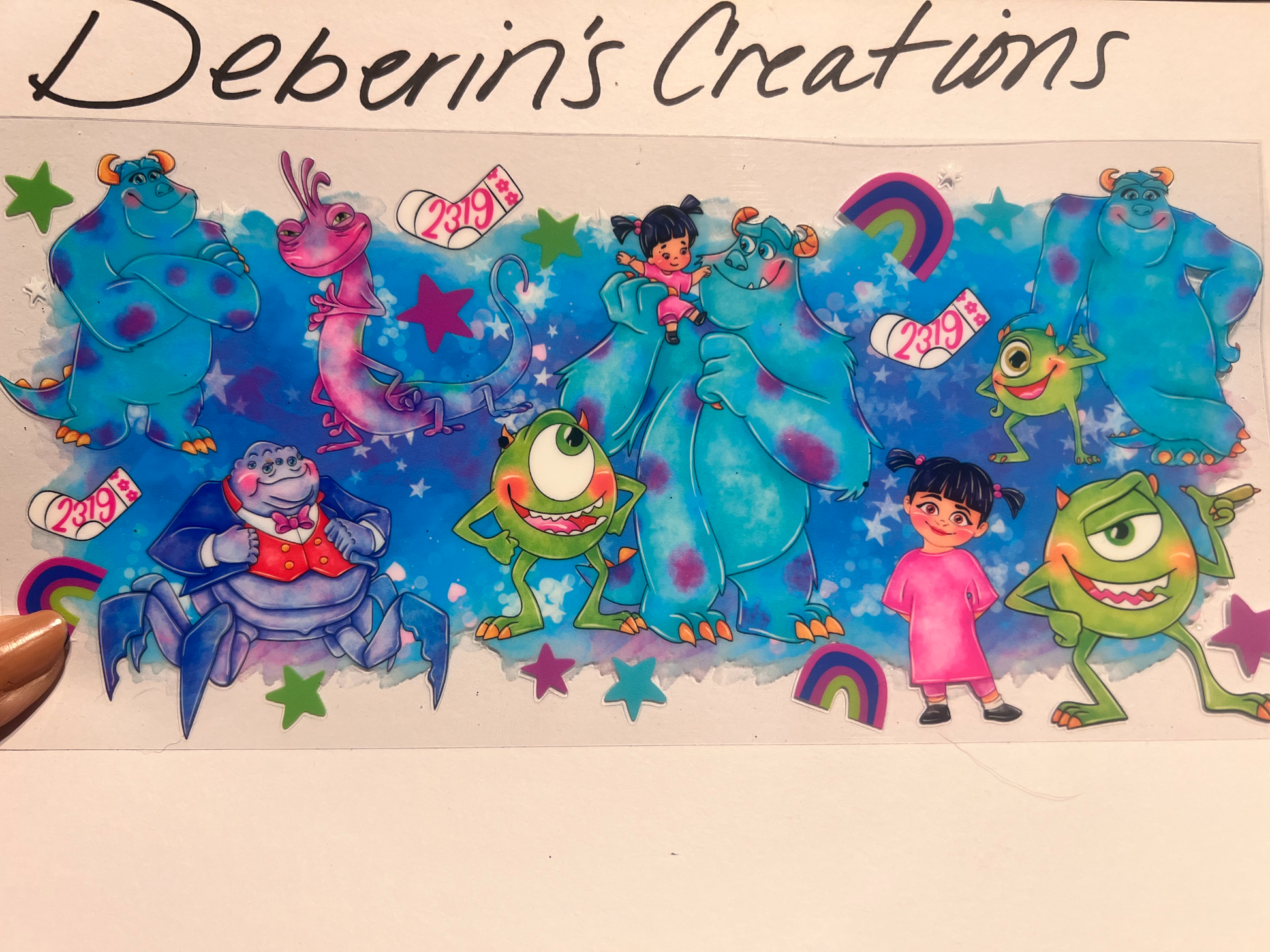 Character - Blue Monster