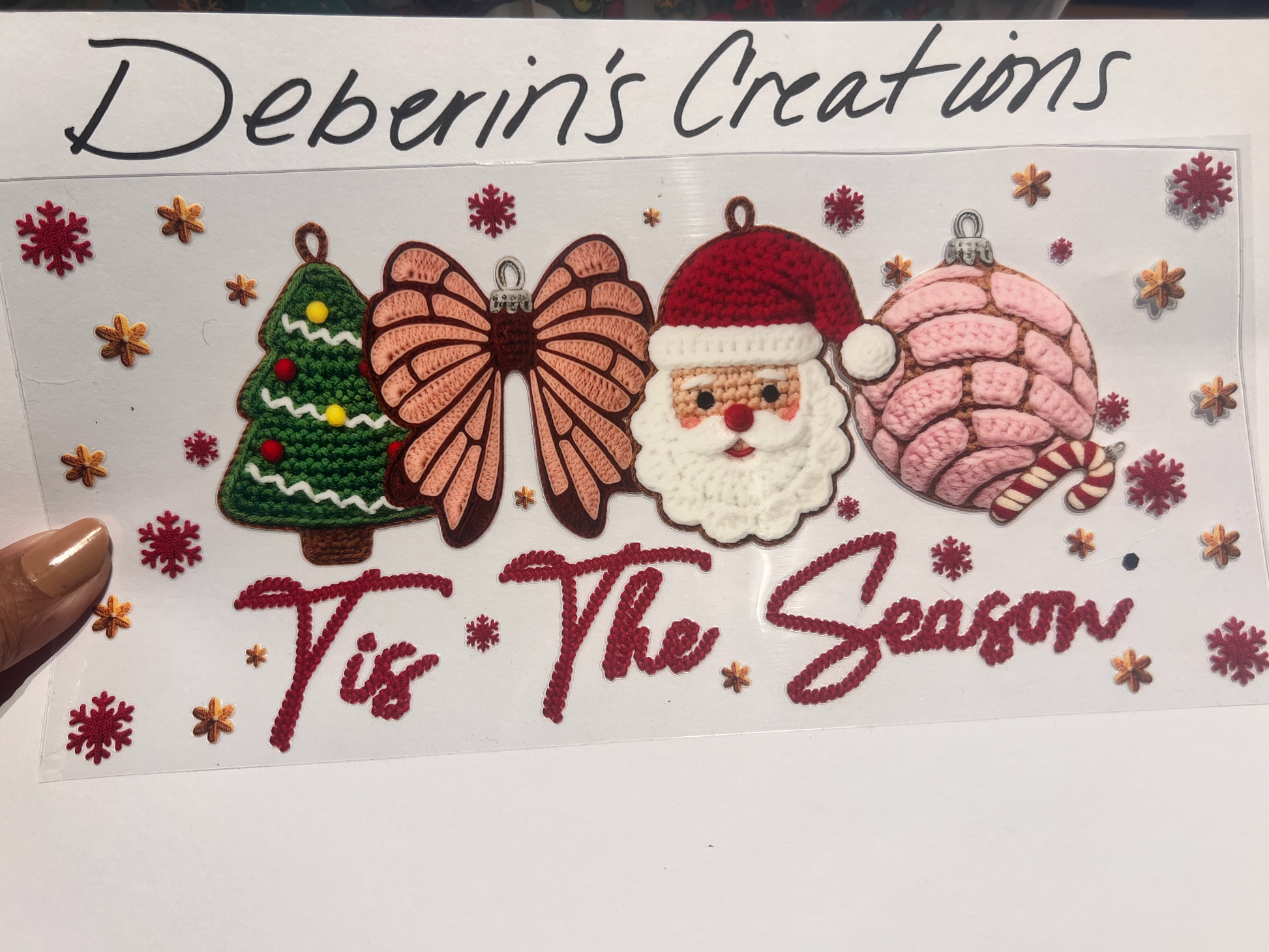 Crochet Christmas - Tis the Season Santa