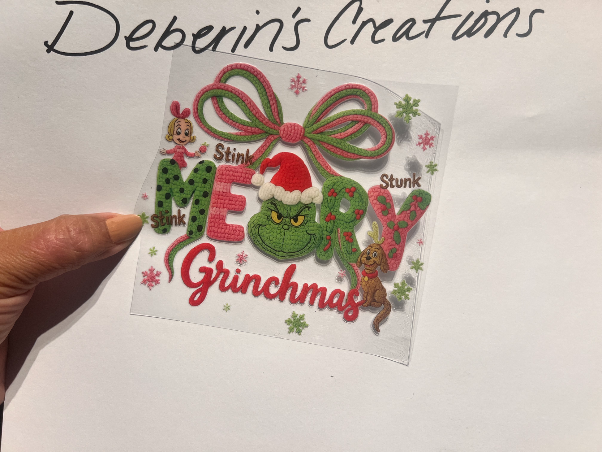 Crochet Christmas  - Merry Grinchmas