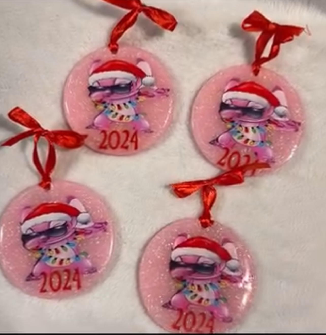 Ornaments - Vinyl glitter