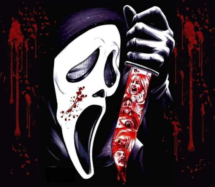 Halloween - Ghost face knife