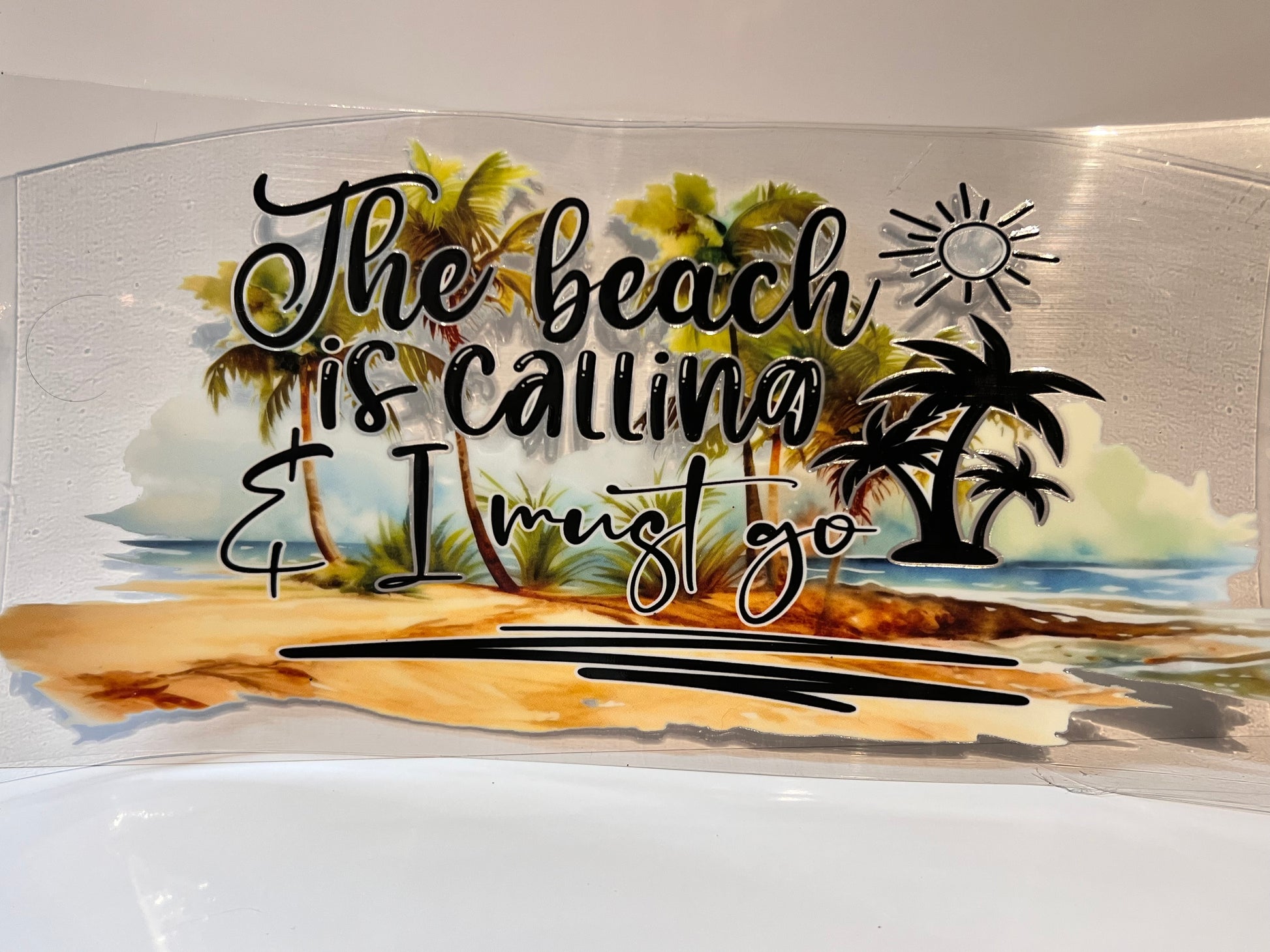 The beach is calling