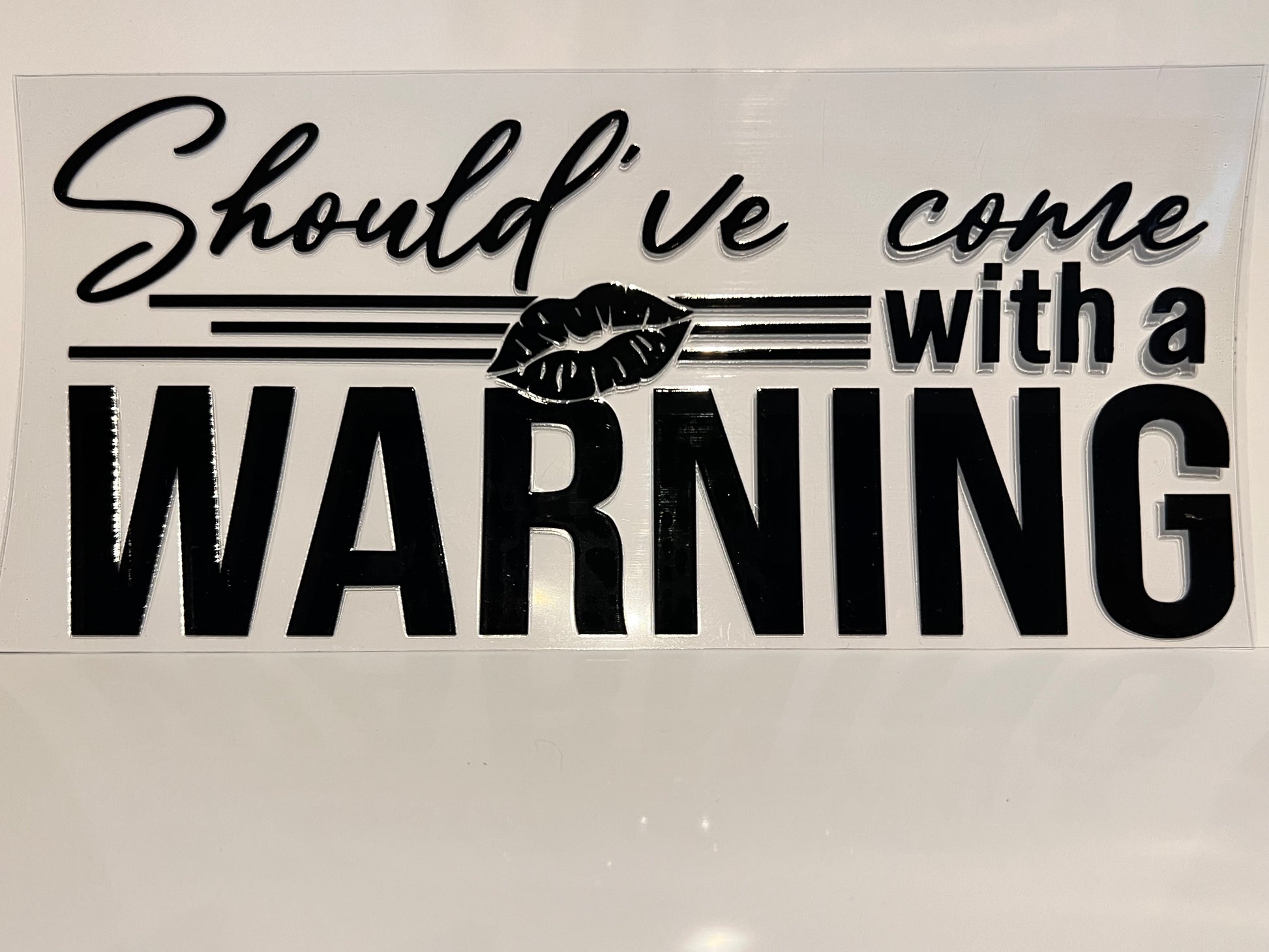 Warning