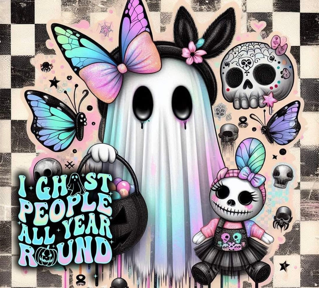 Halloween - I ghost people all year round