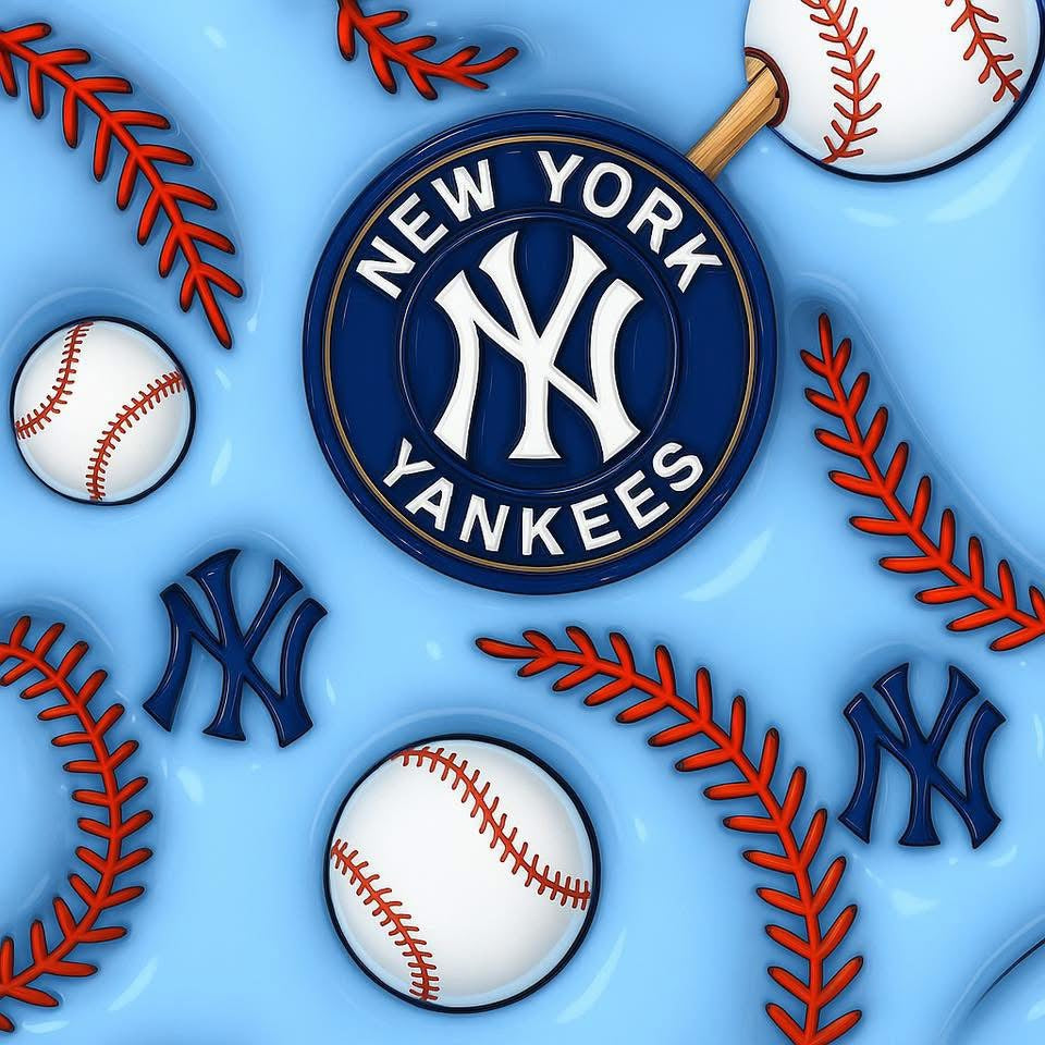 Baseball -  3D Yankees