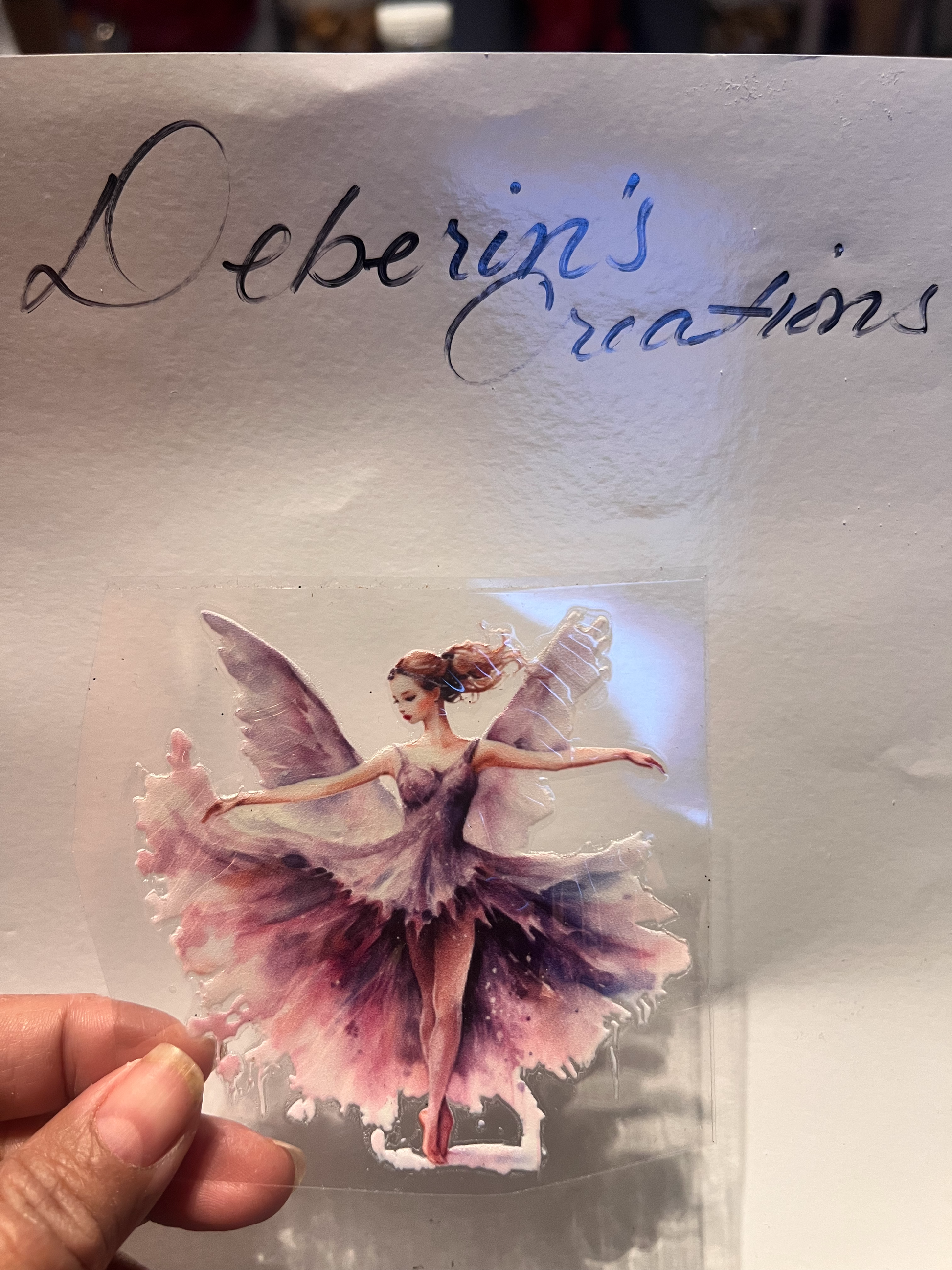Ballerina Fairy Purple
