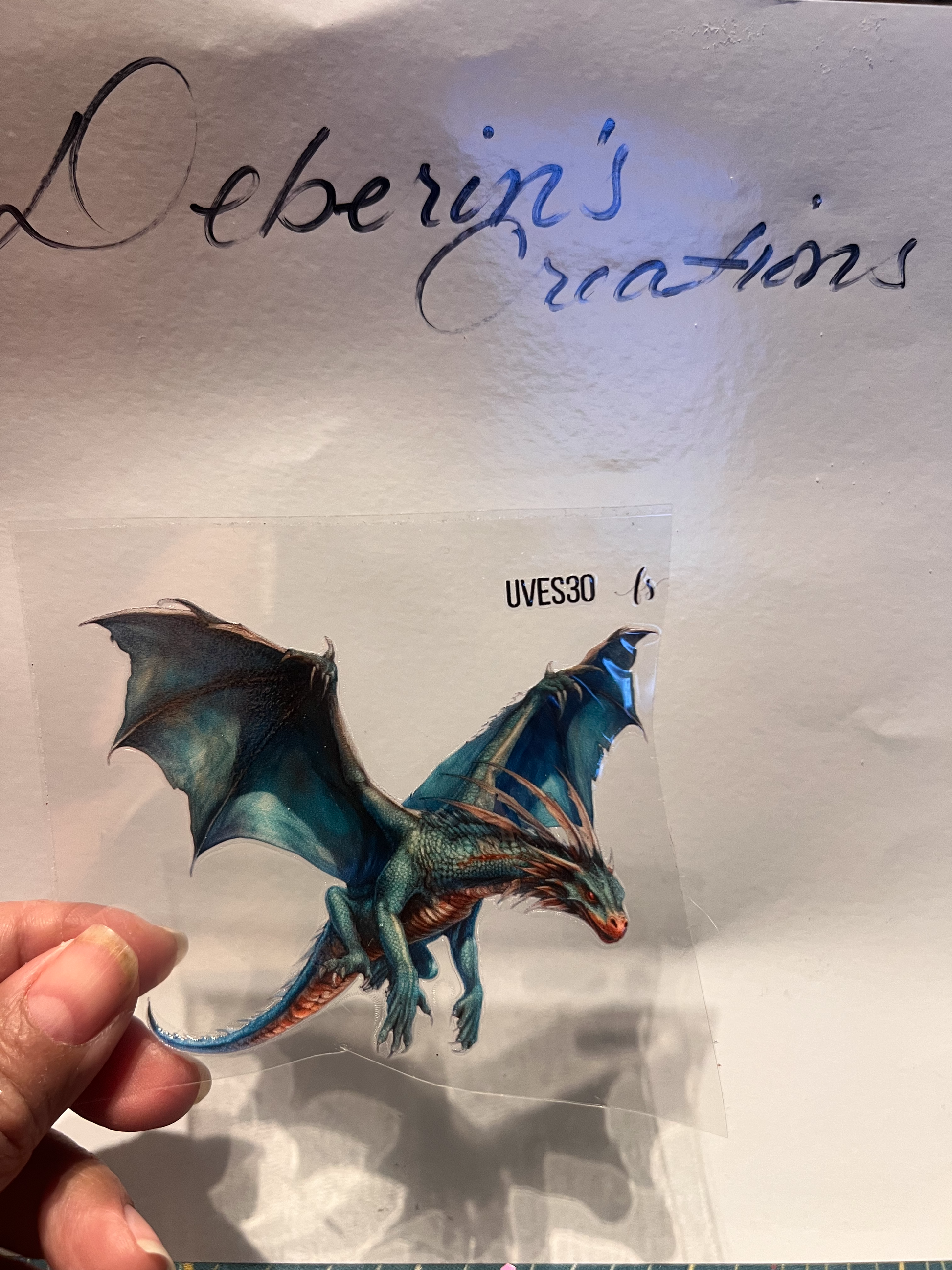 Green Dragon Flying