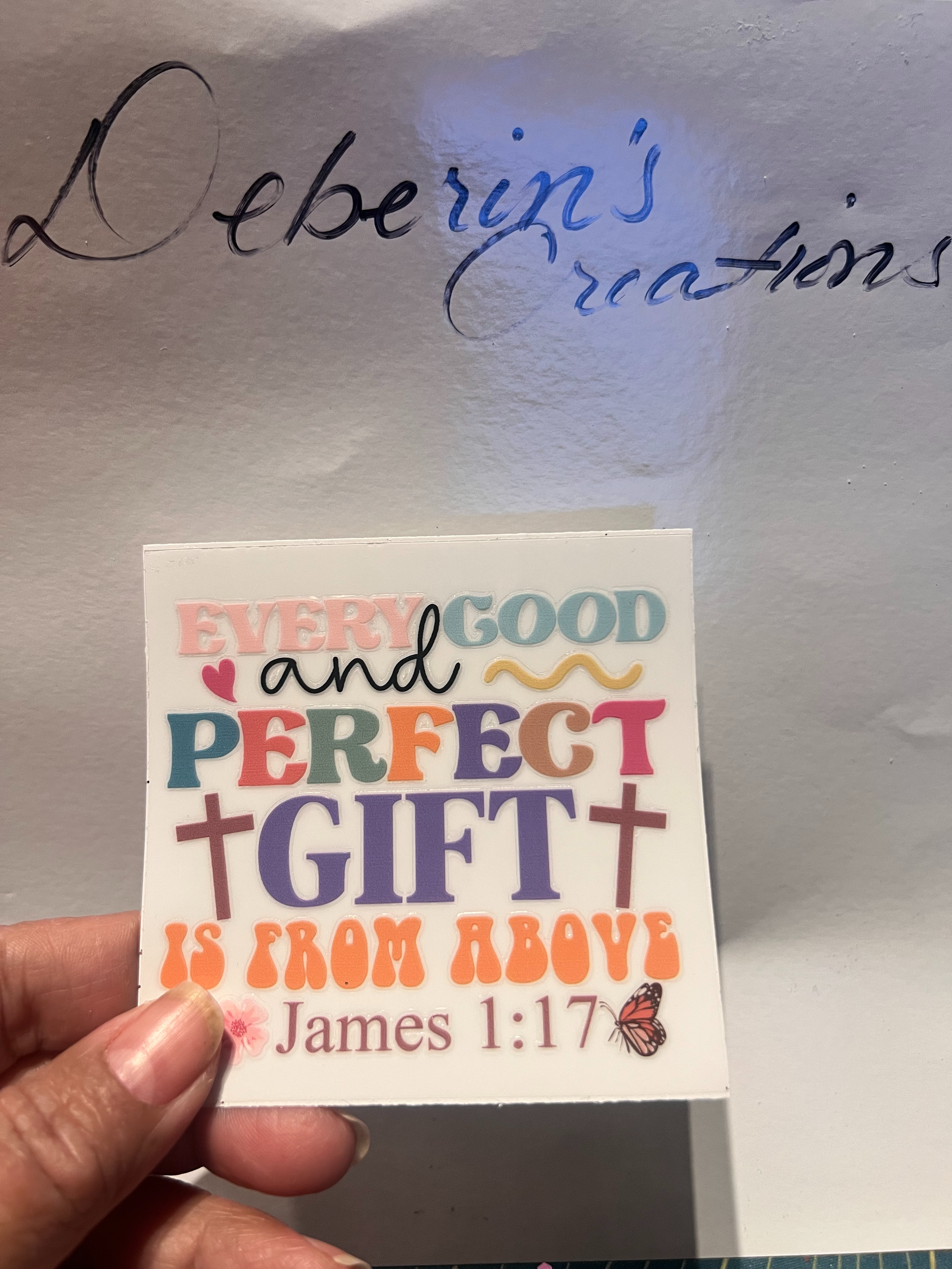 Every good & perfect gift is from above