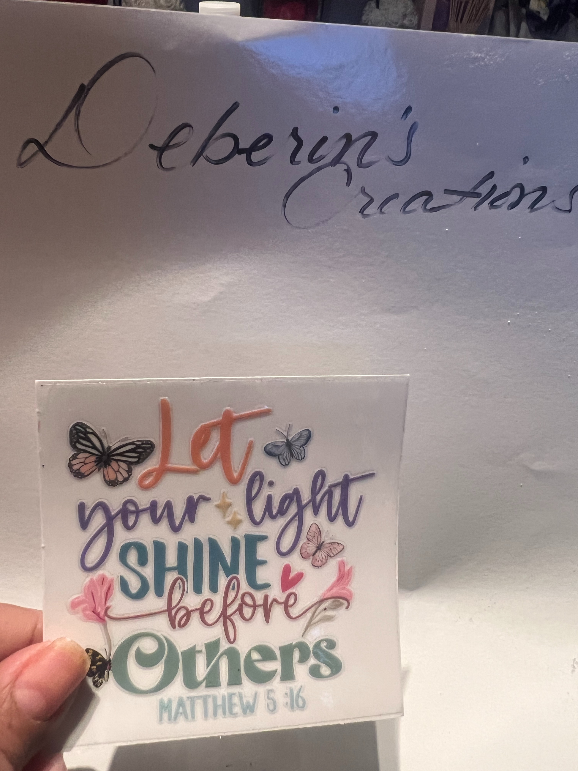 Let your light shine before others