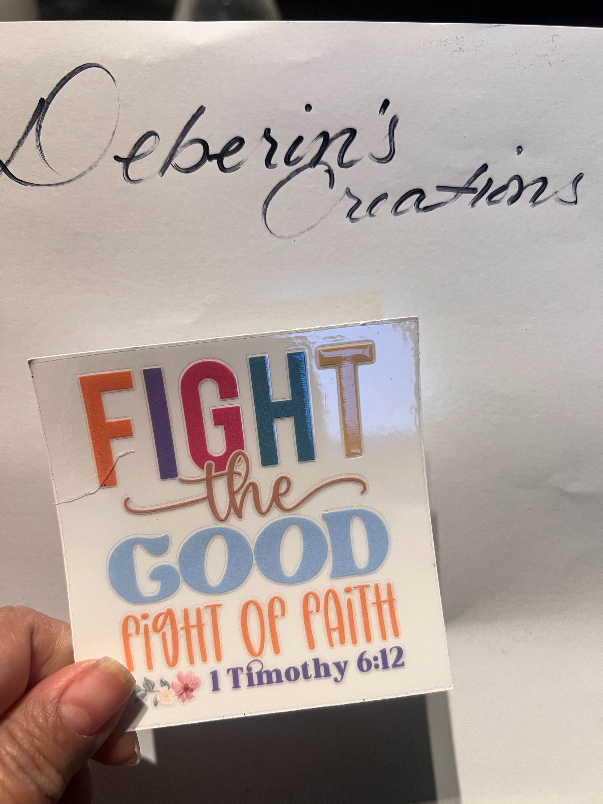 Fight the good fight of faith