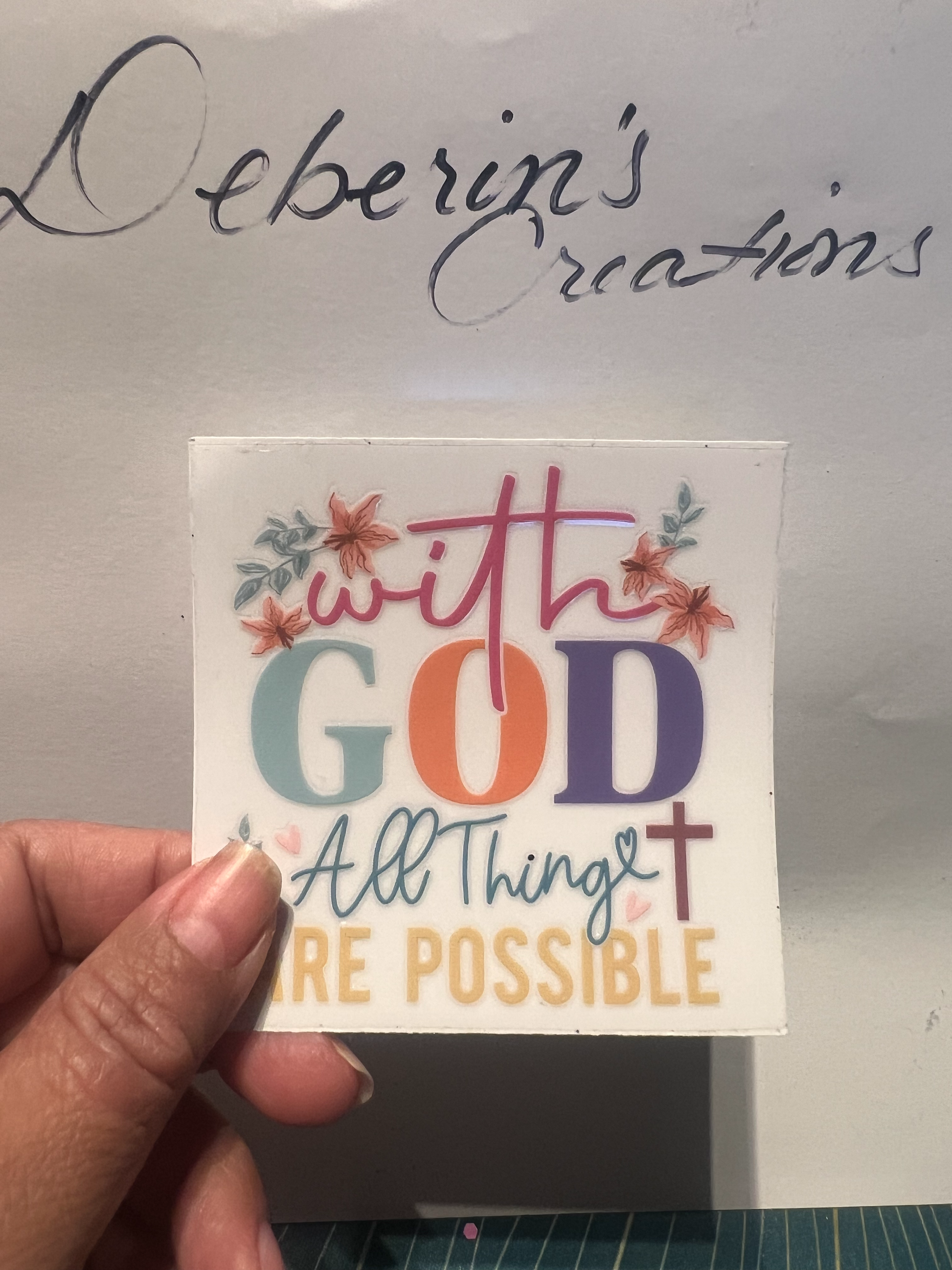 With God all things are possible
