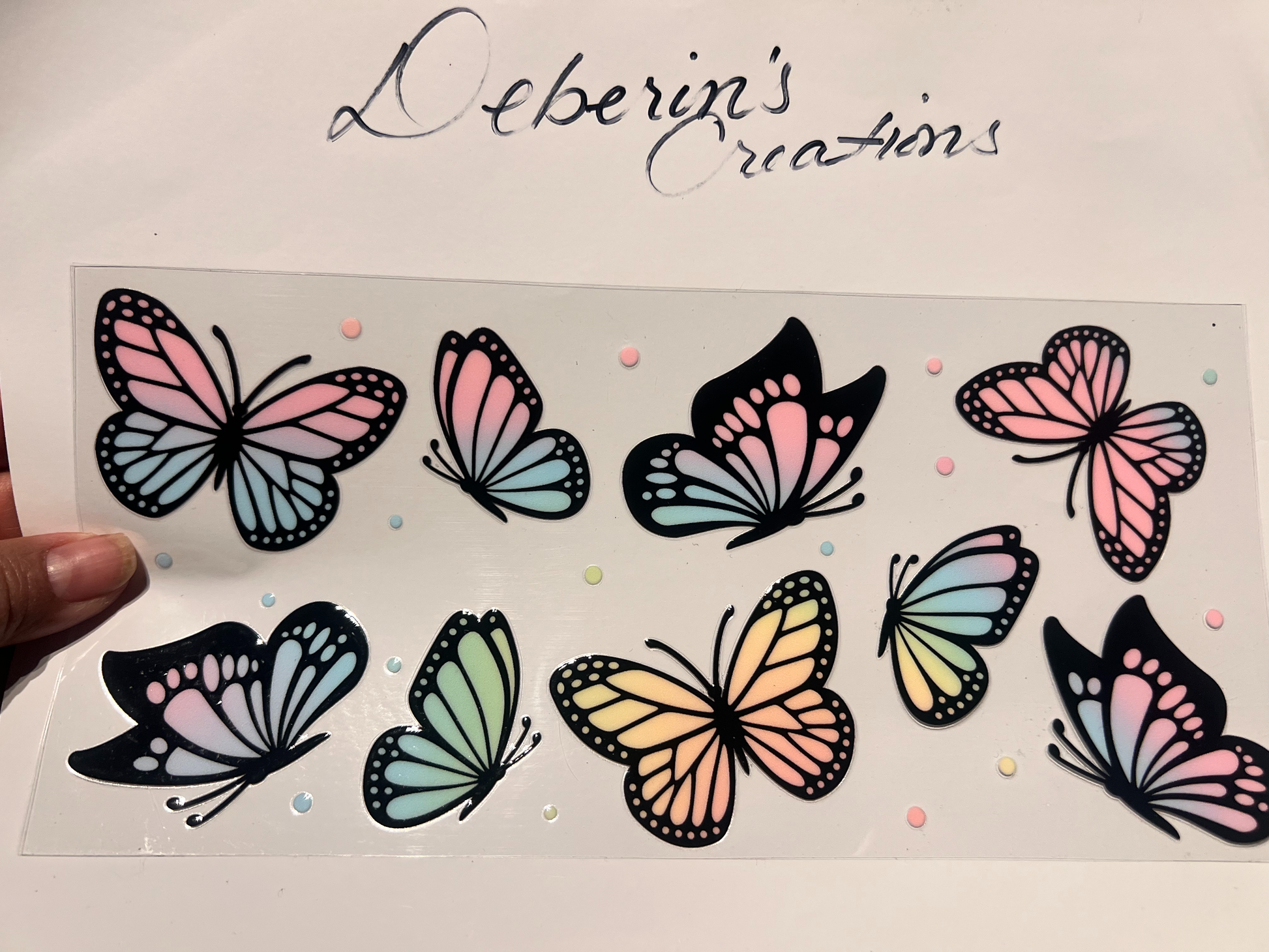 Pastel Butterflies
