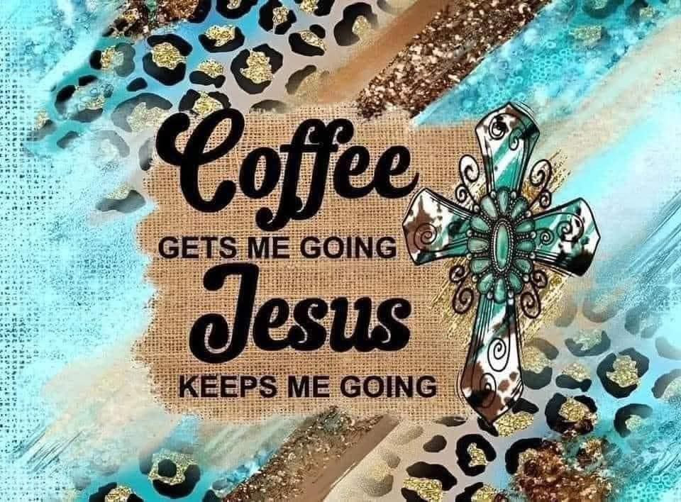 Coffee gets me going Cheetah