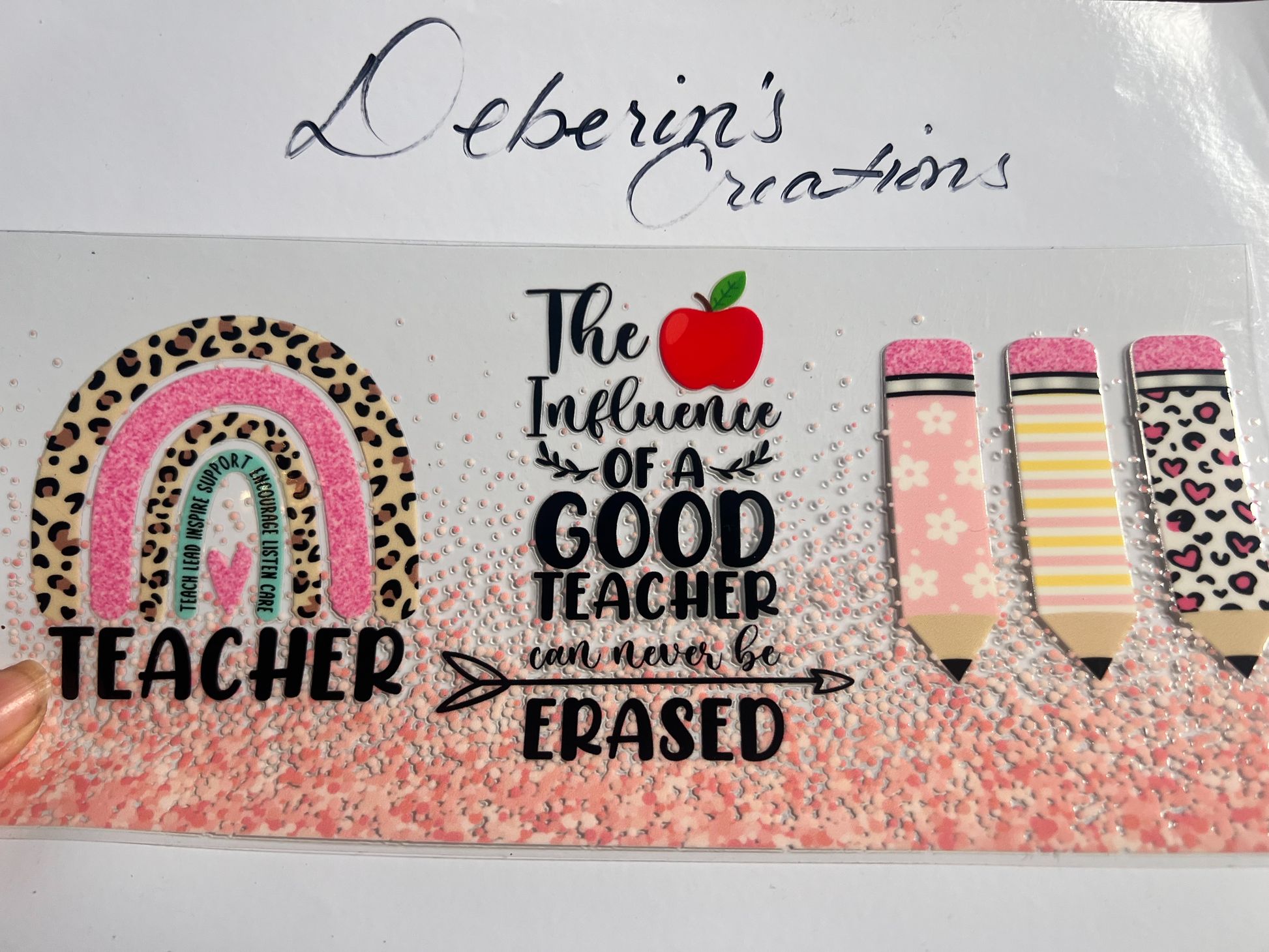The influence of s good  teacher