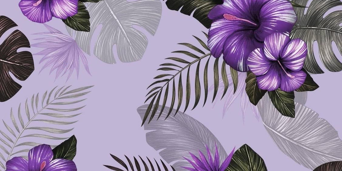 Purple Floral (not for 20 oz)