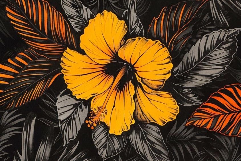 Yellow and Orange floral