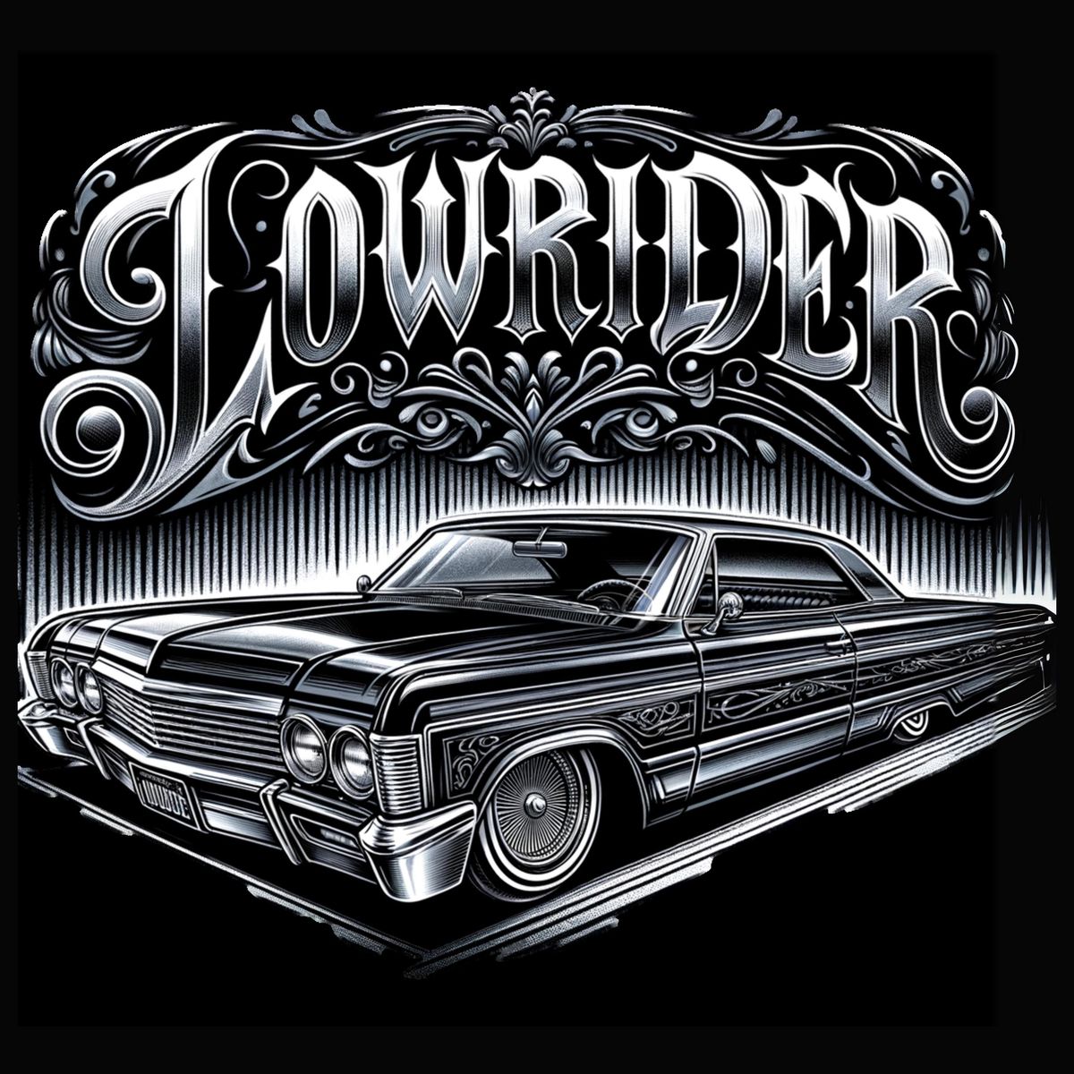 Lowrider - Black and White