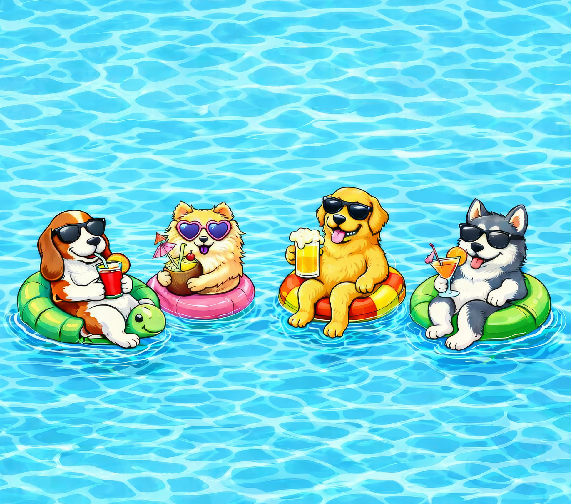 Pool - Pups