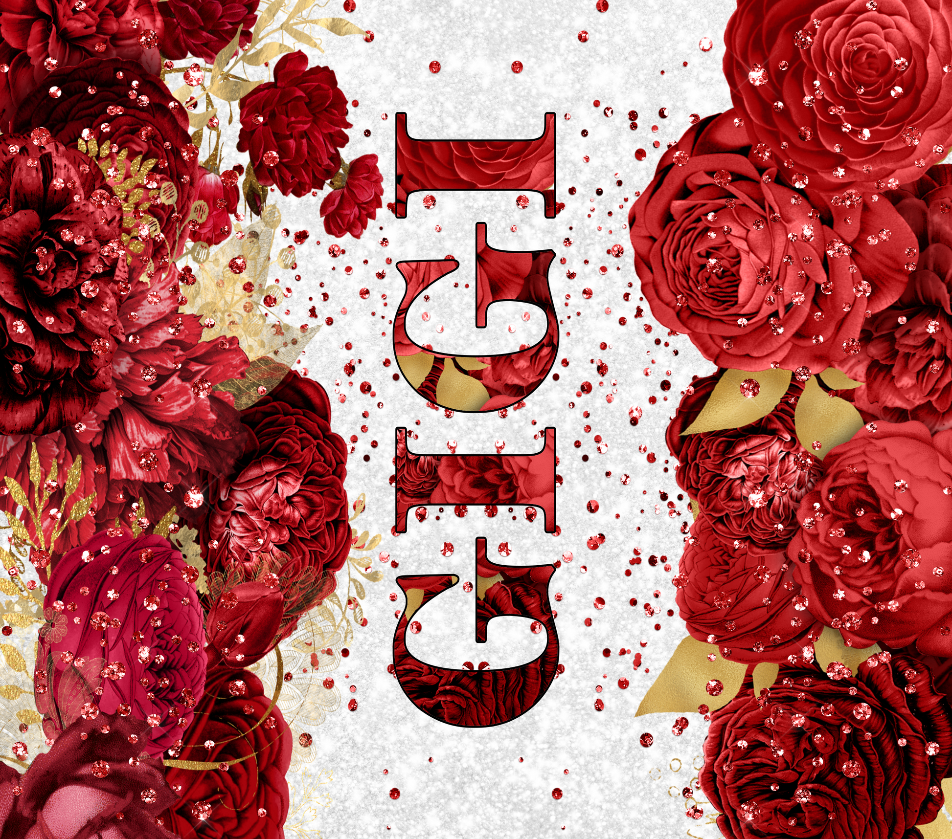 Gigi - Red Flowers