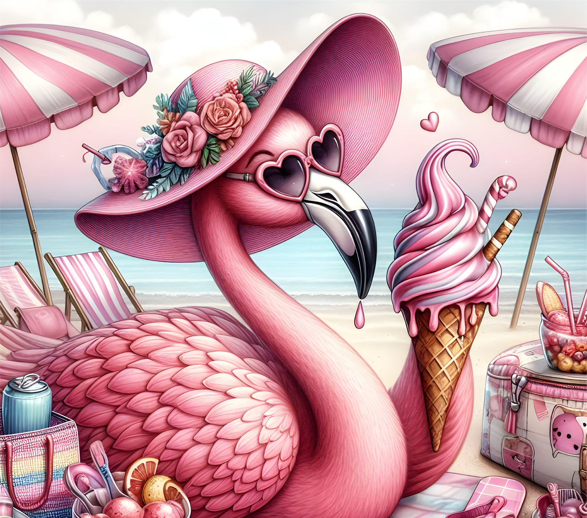 Flamingo - Ice Cream