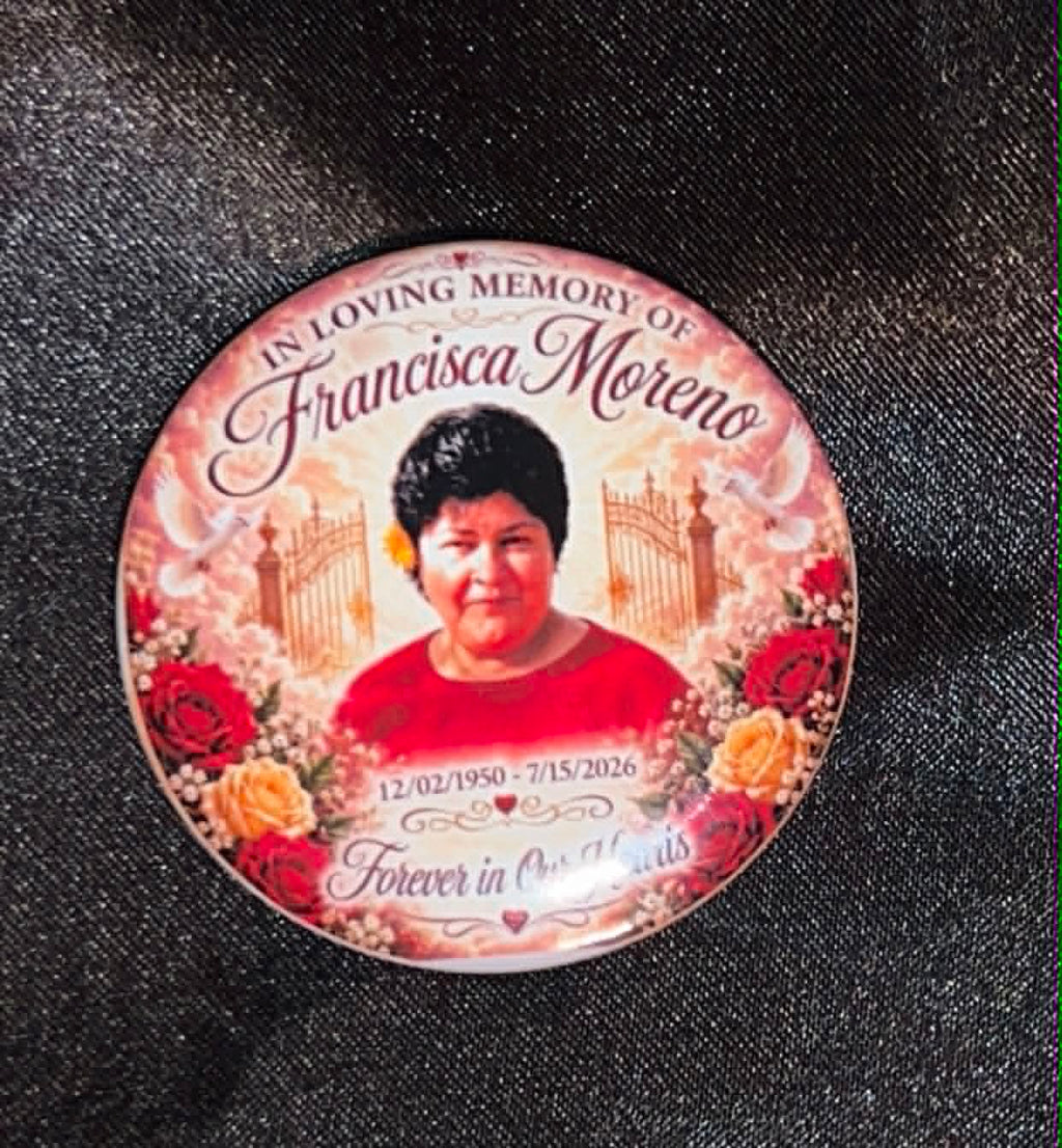 Memorial Button Single (2.25 inch)