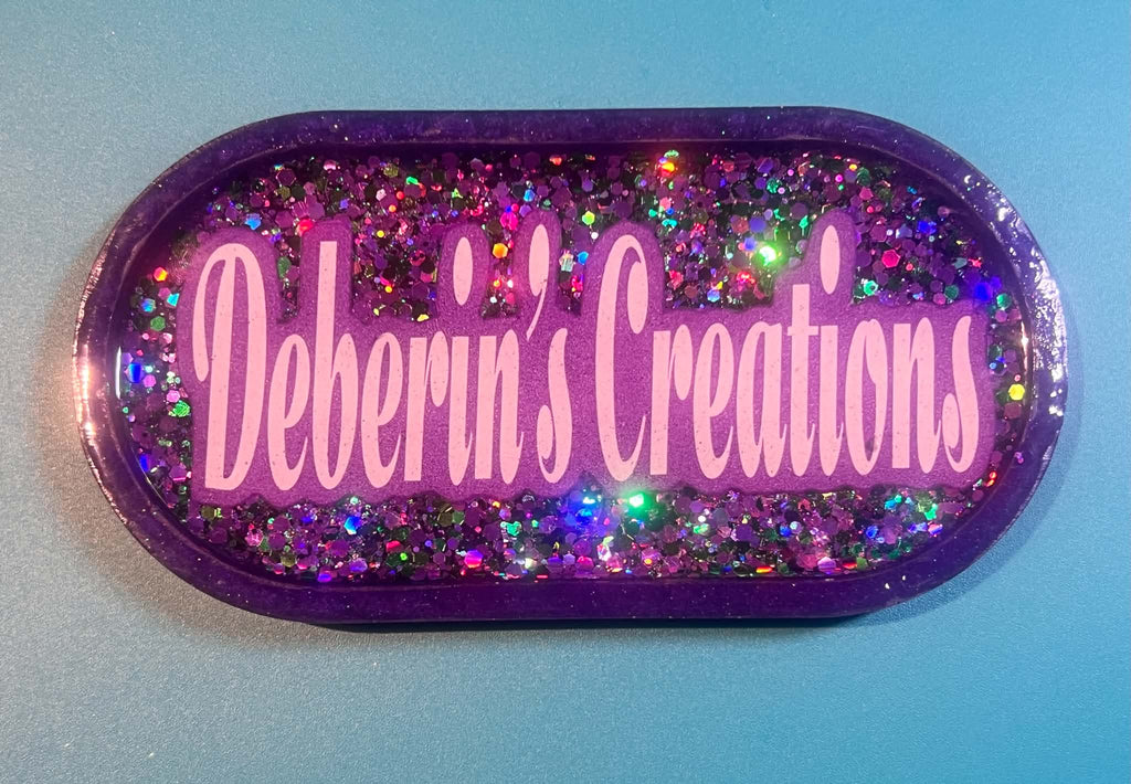 Decorative Jewelry Tray Epoxy