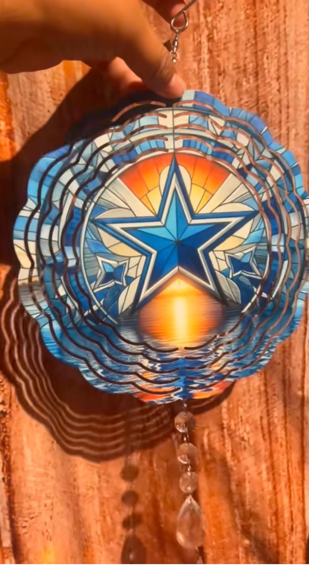 Double Sided Wind Spinner