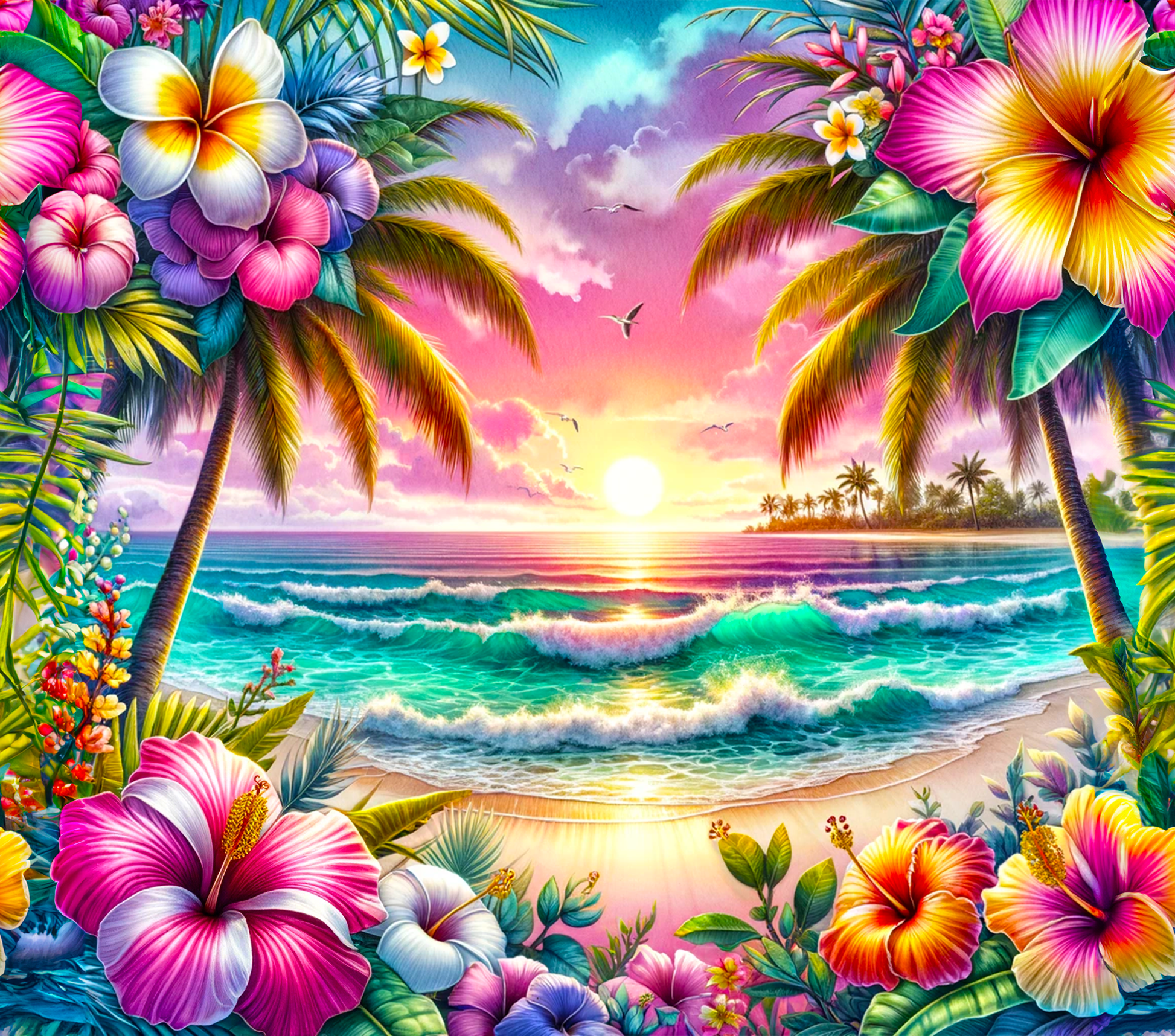 Beach sunset