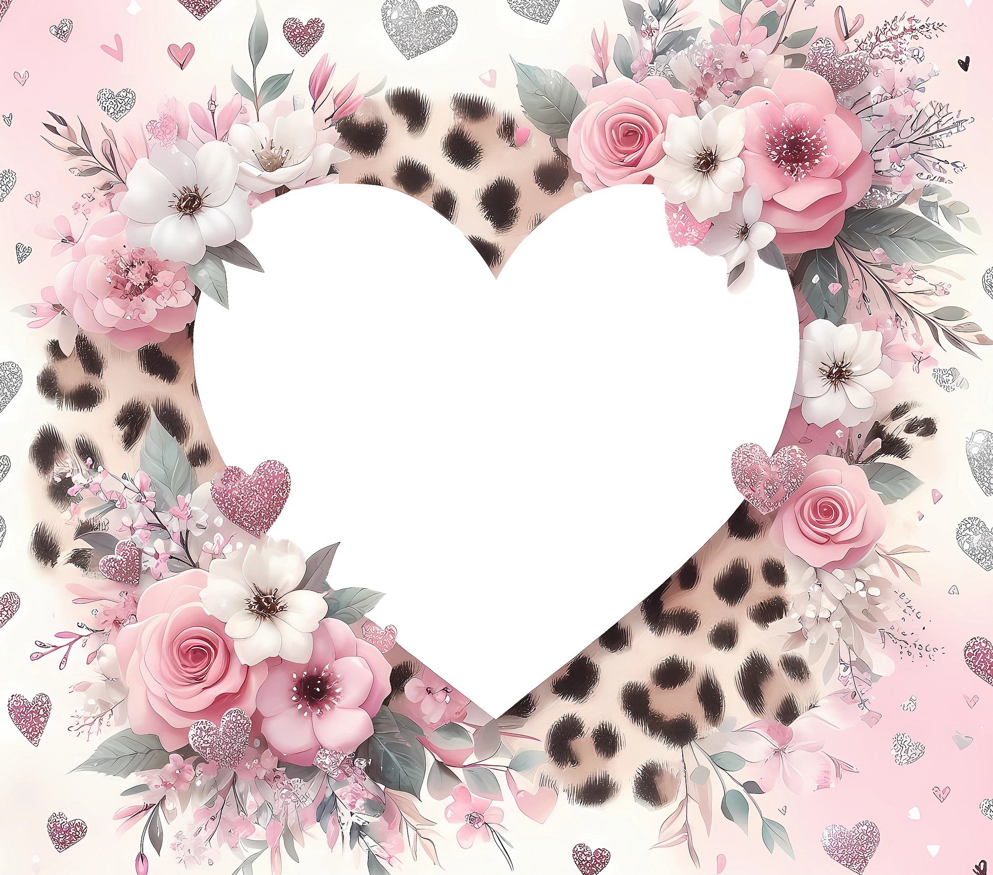 Valentine's Day - Photo Cheetah Heart