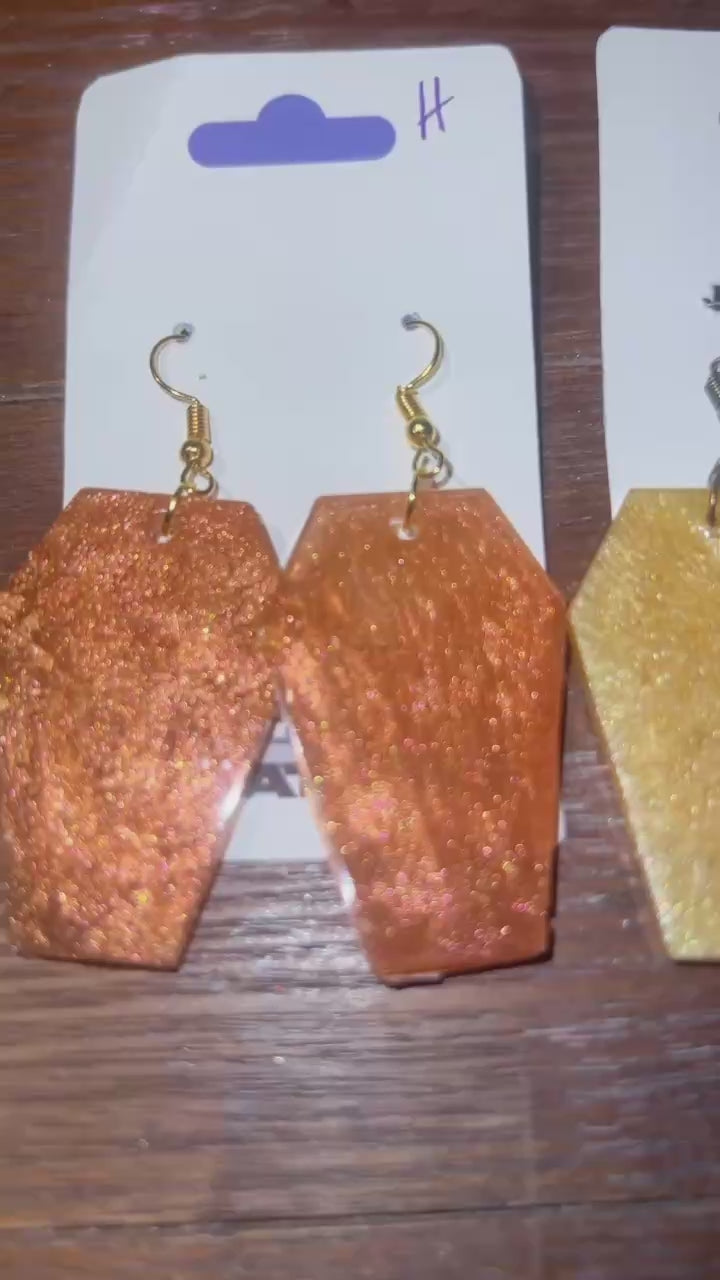 Handmade Resin Earrings