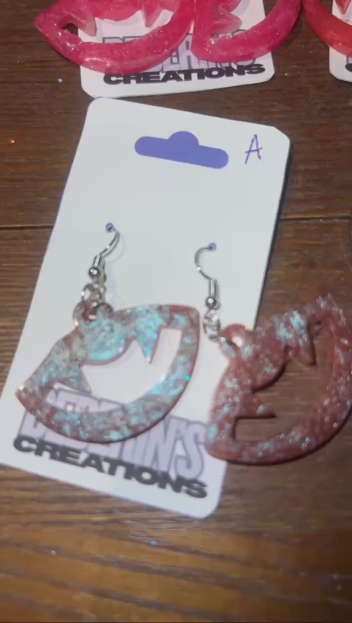 Handmade Resin Earrings