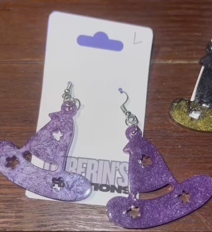Handmade Resin Earrings